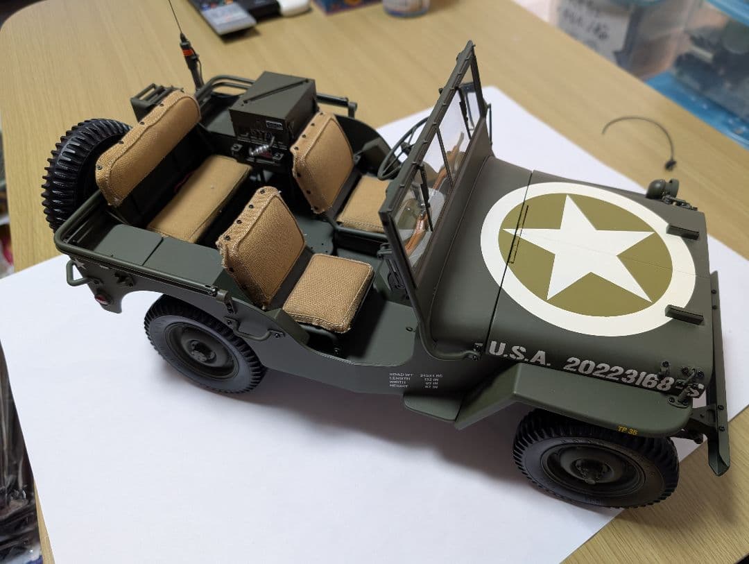 アシェット1/8ウィルスMB組み立て済本体ジャンク - メルカリ