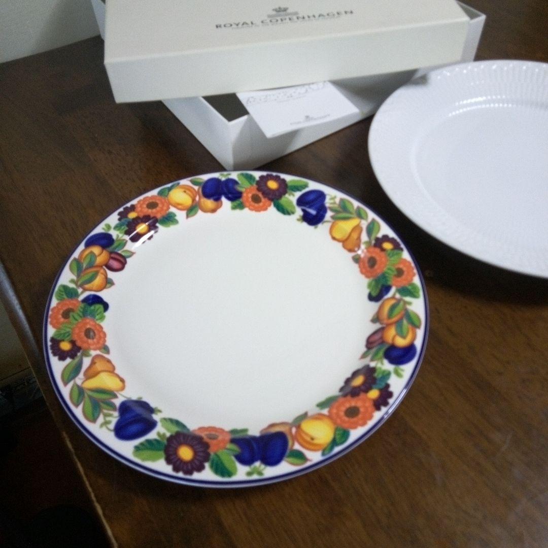 《新品❗》ロイヤルコペンハーゲン　 デンマークメイド　27㎝ プレート 2まい