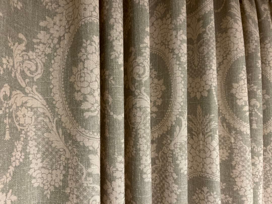 【patty】アンティーク風ドレープカーテン&レースカーテンセット