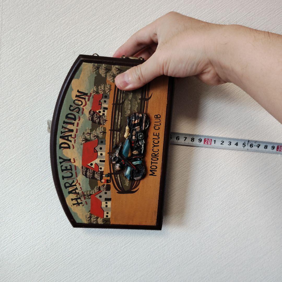 A-細棚上　ハーレーダビットソン　壁掛け　インテリア