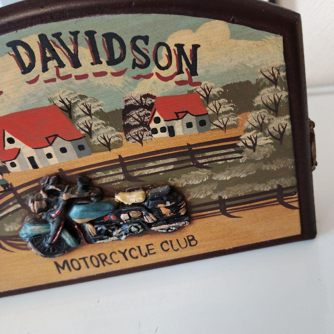 A-細棚上　ハーレーダビットソン　壁掛け　インテリア