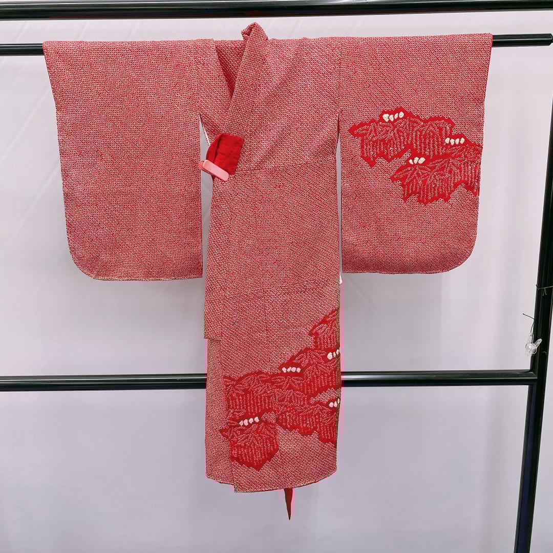 ★4057★ 子供着物 七五三 女の子 三つ身 単品