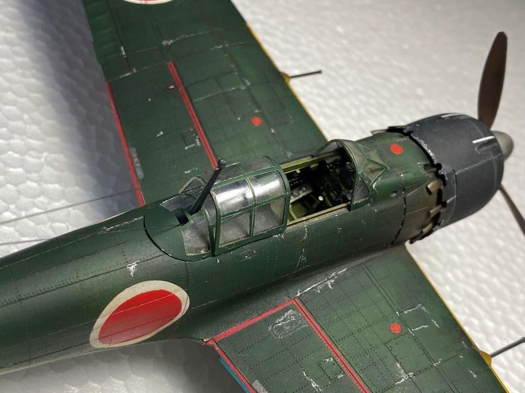 完成品　零式艦上戦闘機　52型甲　第302海軍航空隊　赤松少尉乗機　ゼロ戦
