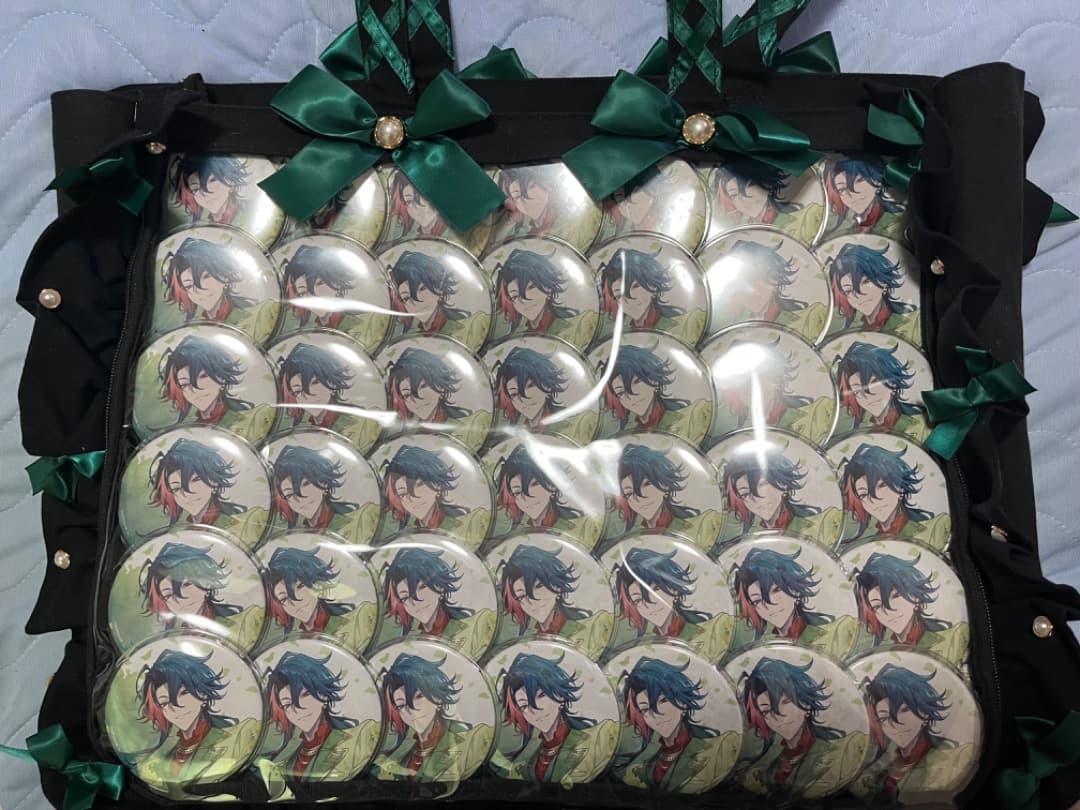 にじさんじ 3SKM 魁星 アニカフェ 缶バッジ 痛バ 痛バッグ - メルカリ