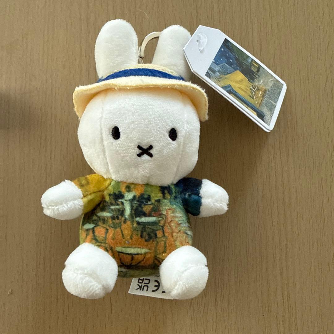 ゴッホ展 夜のカフェテラス ミッフィー キーホルダー キーチェーン