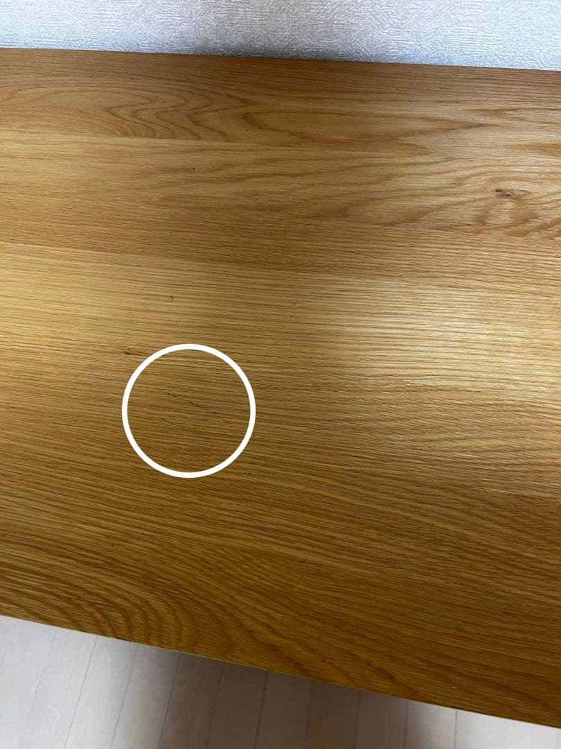 無印良品●無垢材デスク