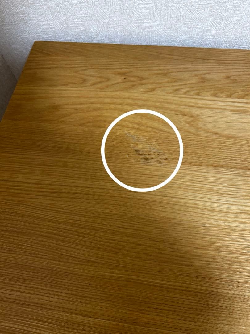 無印良品●無垢材デスク