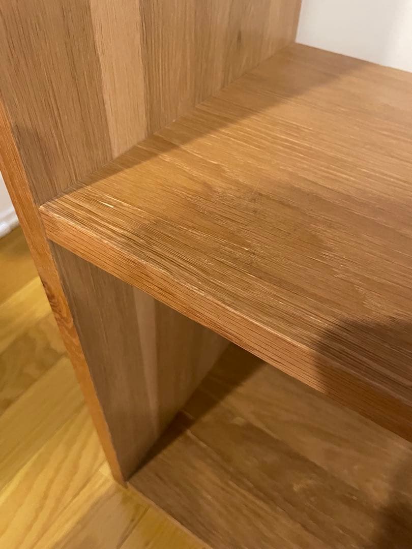 週末限定値下げ　無印良品　スタッキングシェルフ　ワイドタイプ　オーク材