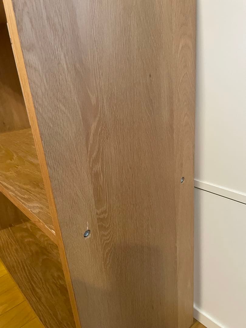 週末限定値下げ　無印良品　スタッキングシェルフ　ワイドタイプ　オーク材