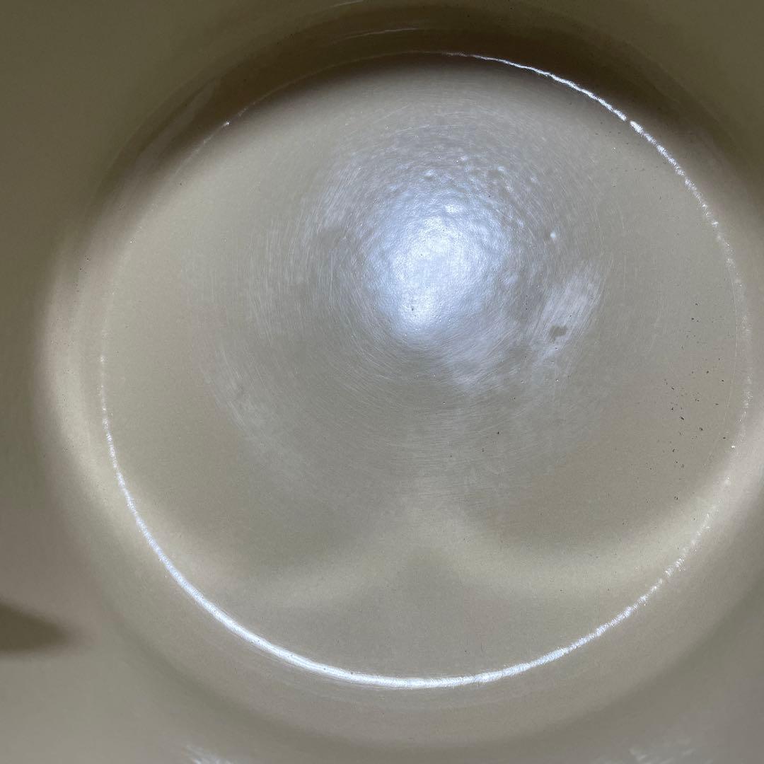 《廃盤希少》ルクルーゼ 24cm 希少 カクタスグリーン ココットロンド