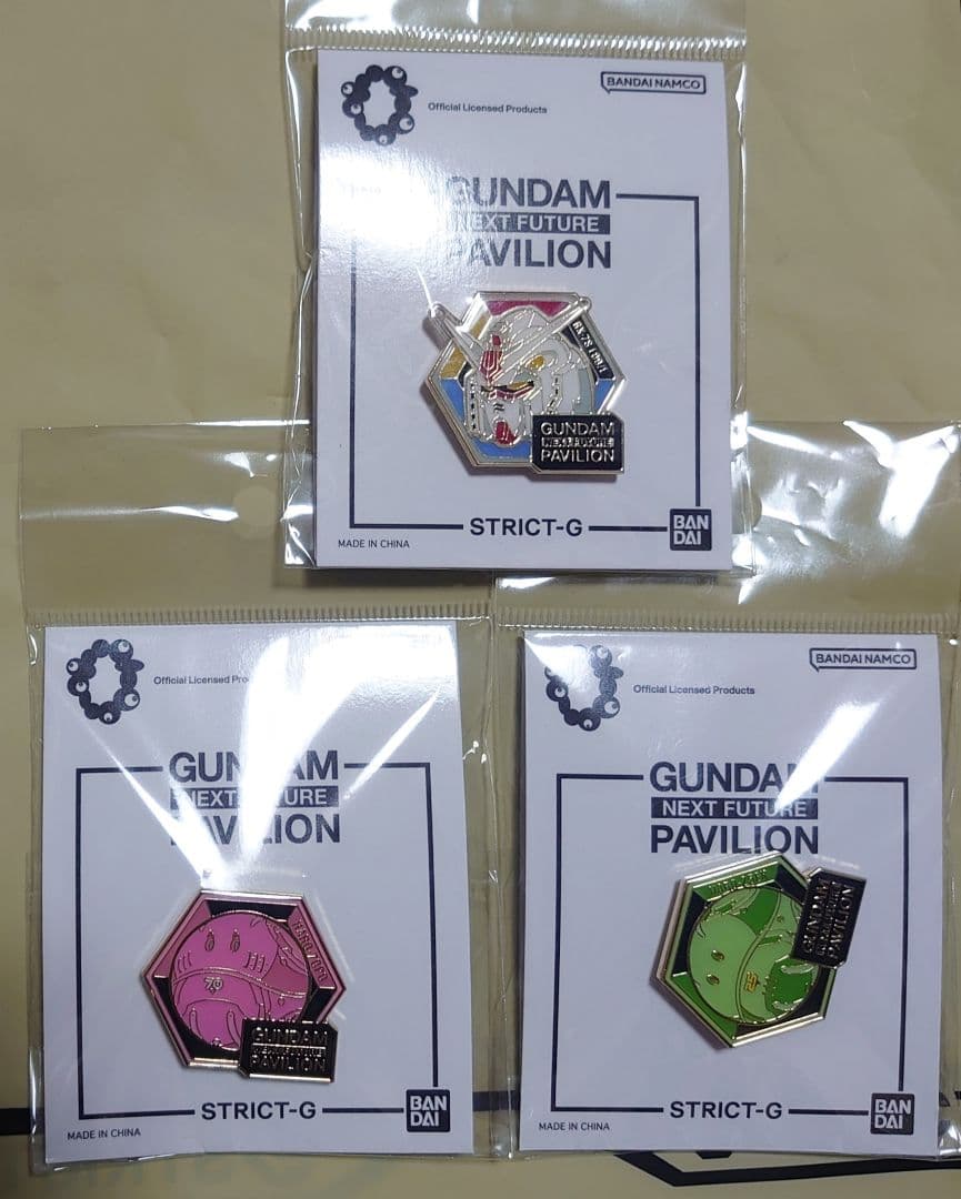 大阪関西万博 STRICT-G ガンダムパビリオン ピンバッジ ピンバッチ 3