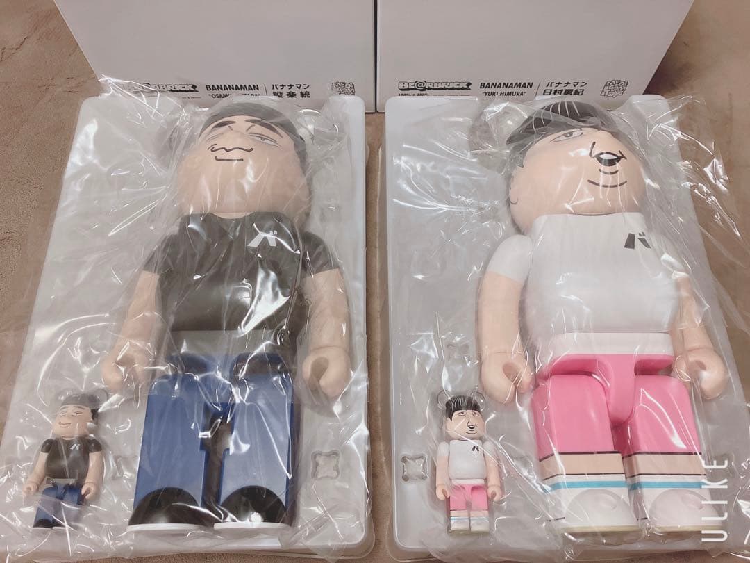 バナナマン ベアブリック BE@RBRICK メディコムトイ 設楽統 日村勇紀