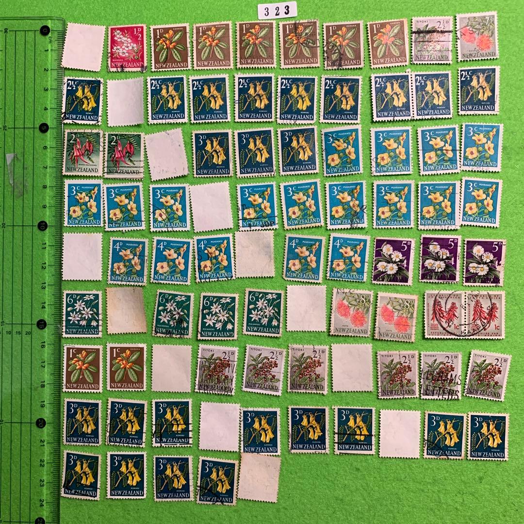 323 ニュージーランドの使用済み切手 - メルカリ