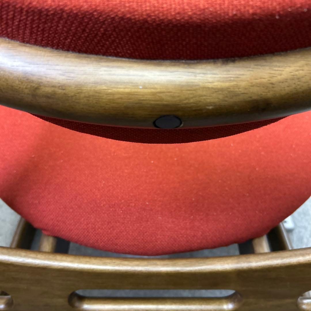 ダイニングチェア KIRITSU 起立木工 CAチェア 400CH-赤 - メルカリ