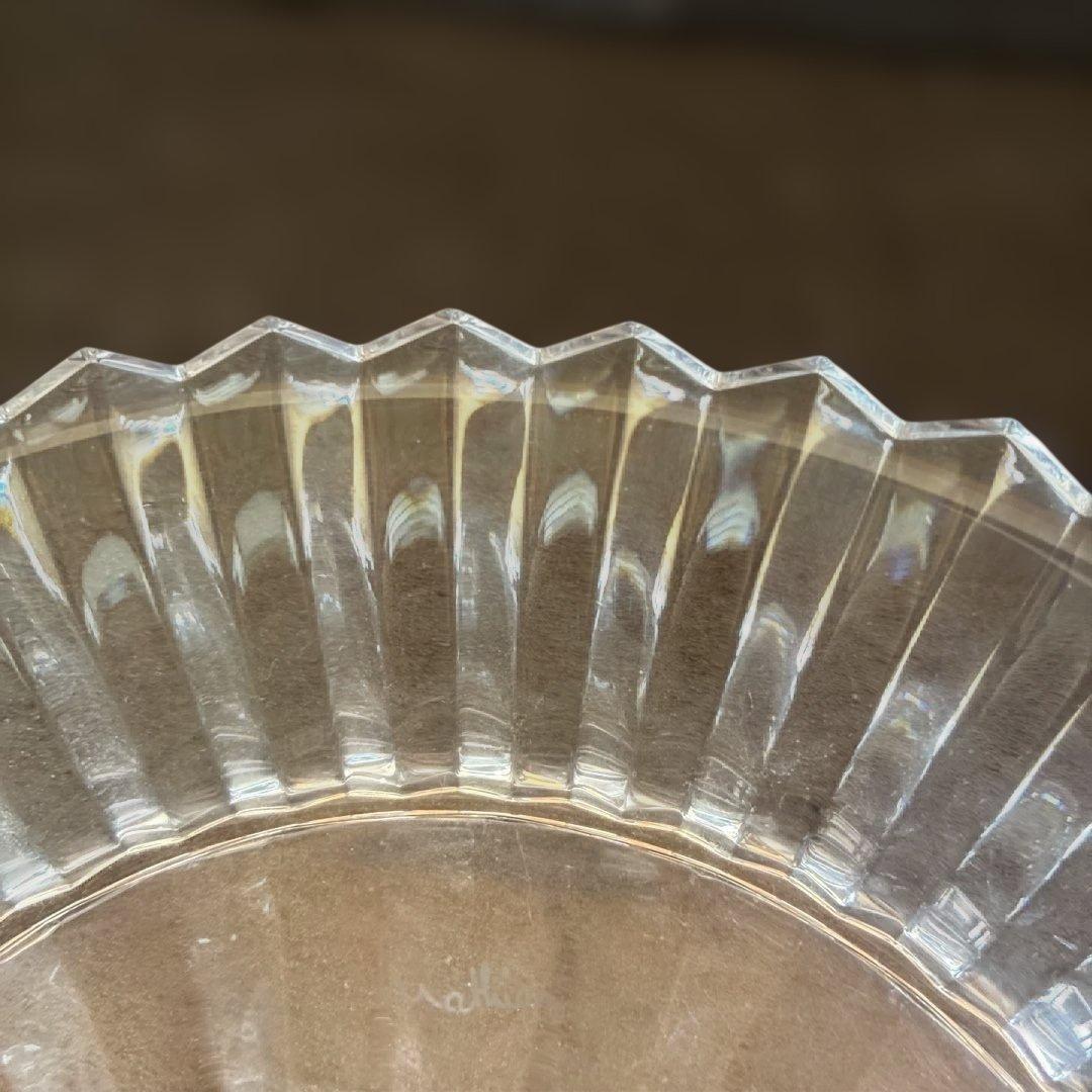 Baccarat ミルニュイ サラダプレート 4枚セット　19.5cm