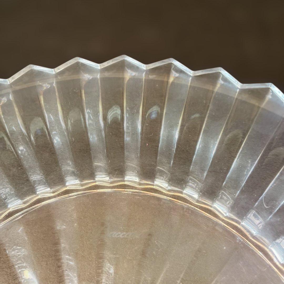 Baccarat ミルニュイ サラダプレート 4枚セット　19.5cm