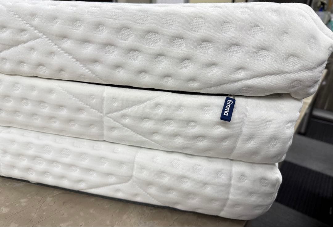 【アウトレット】エマスリープ 敷布団 プレミアム　三つ折り シングル　✨美品✨