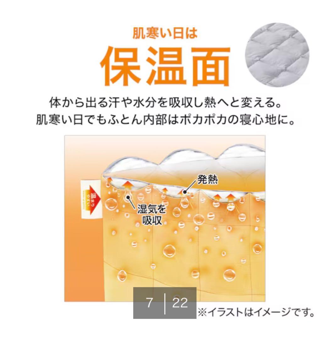 ●新品●ニトリ ちょうど良い湿度調整掛ふとん セミダブル