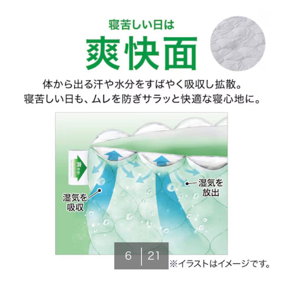 ●新品●ニトリ ちょうど良い湿度調整掛ふとん セミダブル