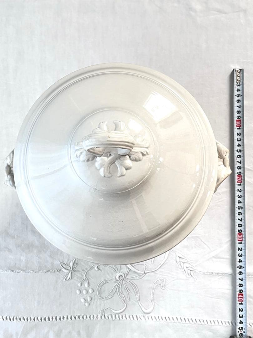 【美品】OPAQUE DE SARREGUEMINES スーピエール 特大サイズ