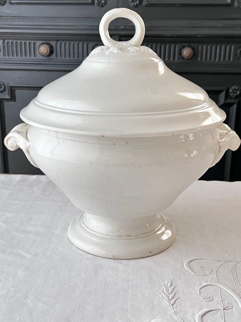 【美品】OPAQUE DE SARREGUEMINES スーピエール 特大サイズ