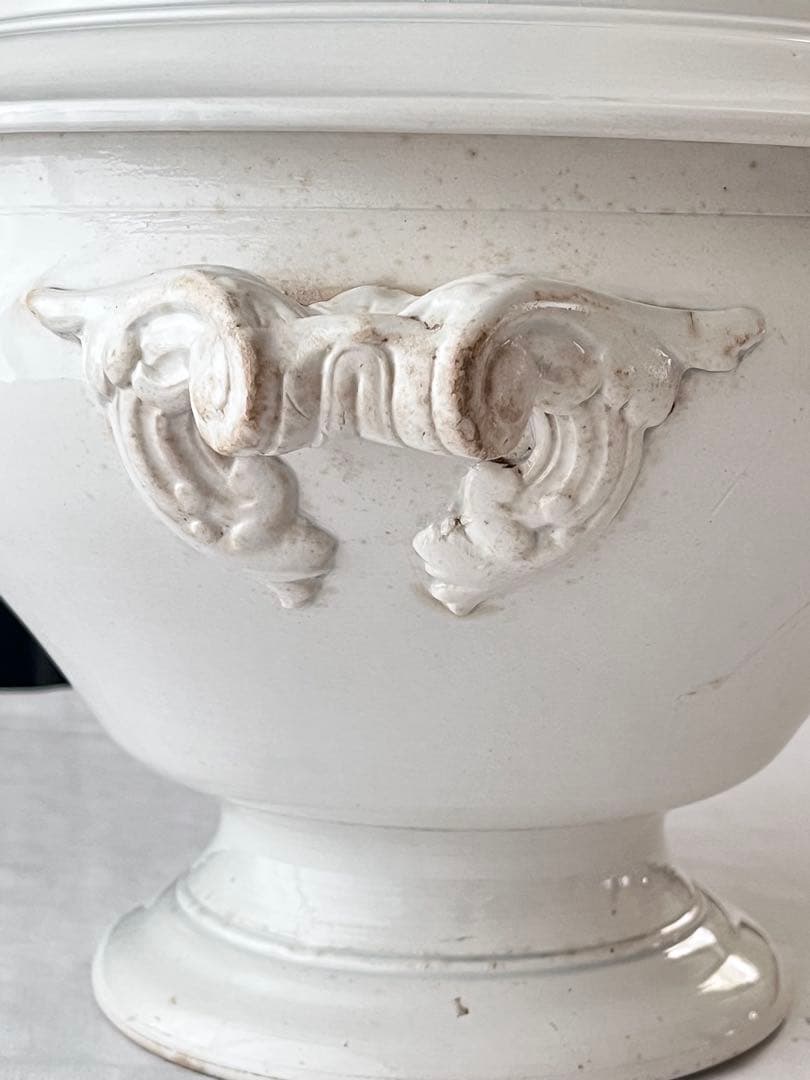 【美品】OPAQUE DE SARREGUEMINES スーピエール 特大サイズ