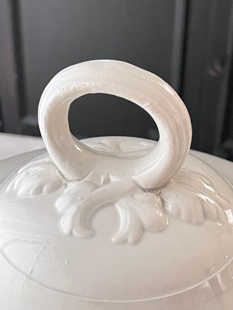 【美品】OPAQUE DE SARREGUEMINES スーピエール 特大サイズ