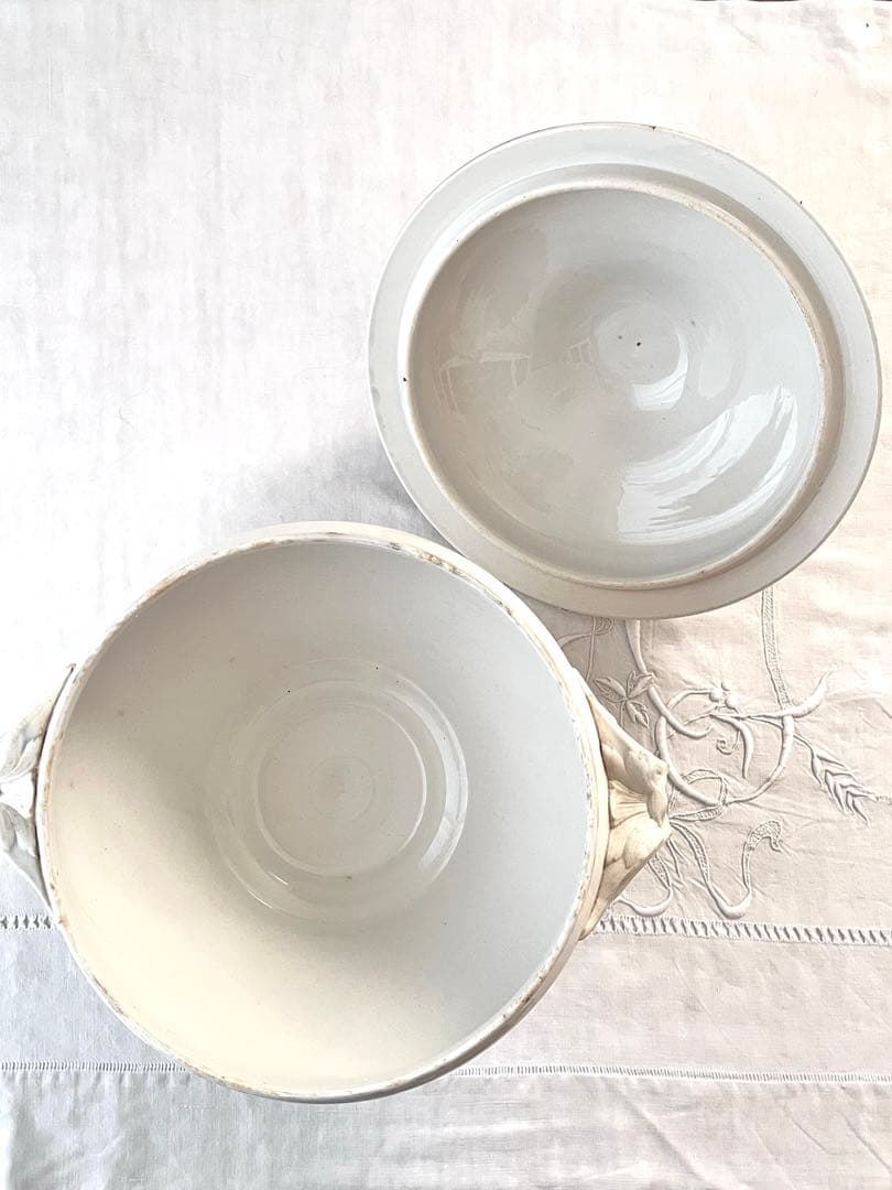 【美品】OPAQUE DE SARREGUEMINES スーピエール 特大サイズ