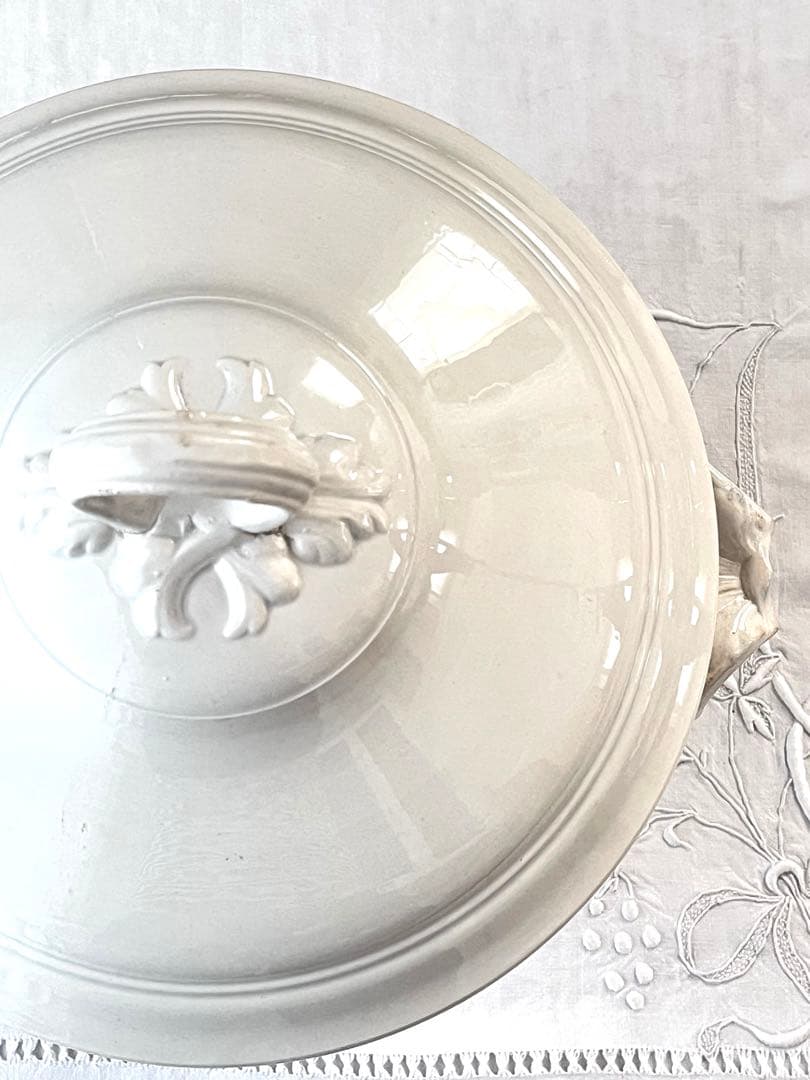 【美品】OPAQUE DE SARREGUEMINES スーピエール 特大サイズ