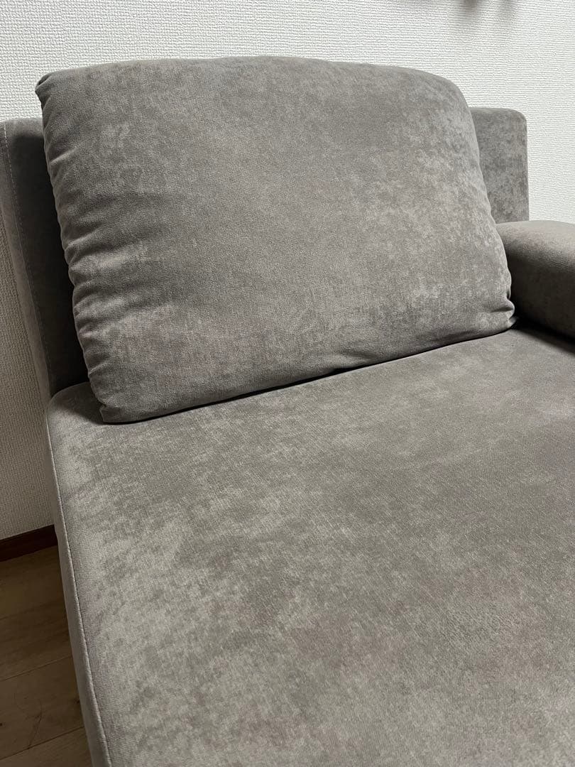 Soroi1人掛けソファ！ゆったり寛げるソファになります。同棲のため手放します。