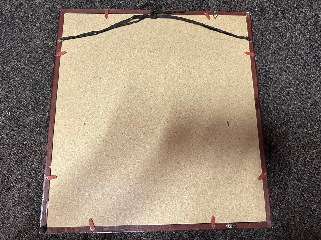 日本畫 額 版畫 古美術 長 41cm