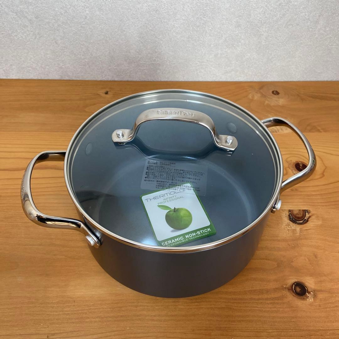 【新品】GREENPAN INFINITY 両手鍋