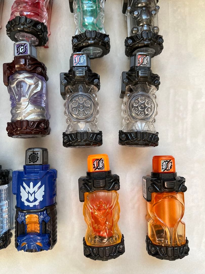 仮面ライダービルドセット　フィギュア付き　最後のページのスチームブレード付き中古