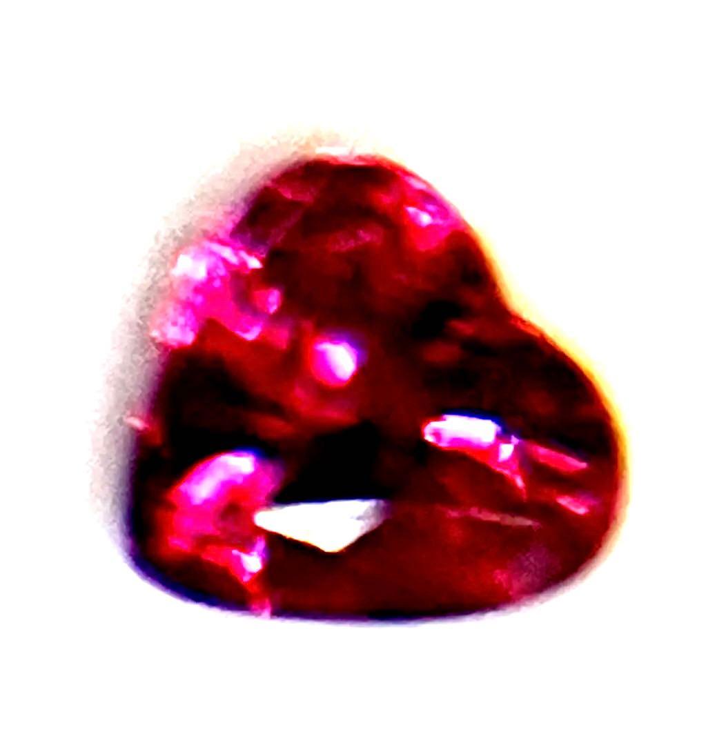 特選ビルマ産可能性高品質真紅の煌き❣️照り発色良好‼️0.383ctソーティン…