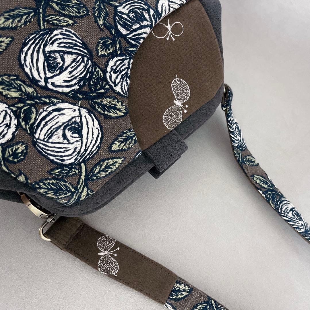 ハンドメイド　ミナペルホネン　mini BANEGUCHバッグ⑅︎◡̈︎*