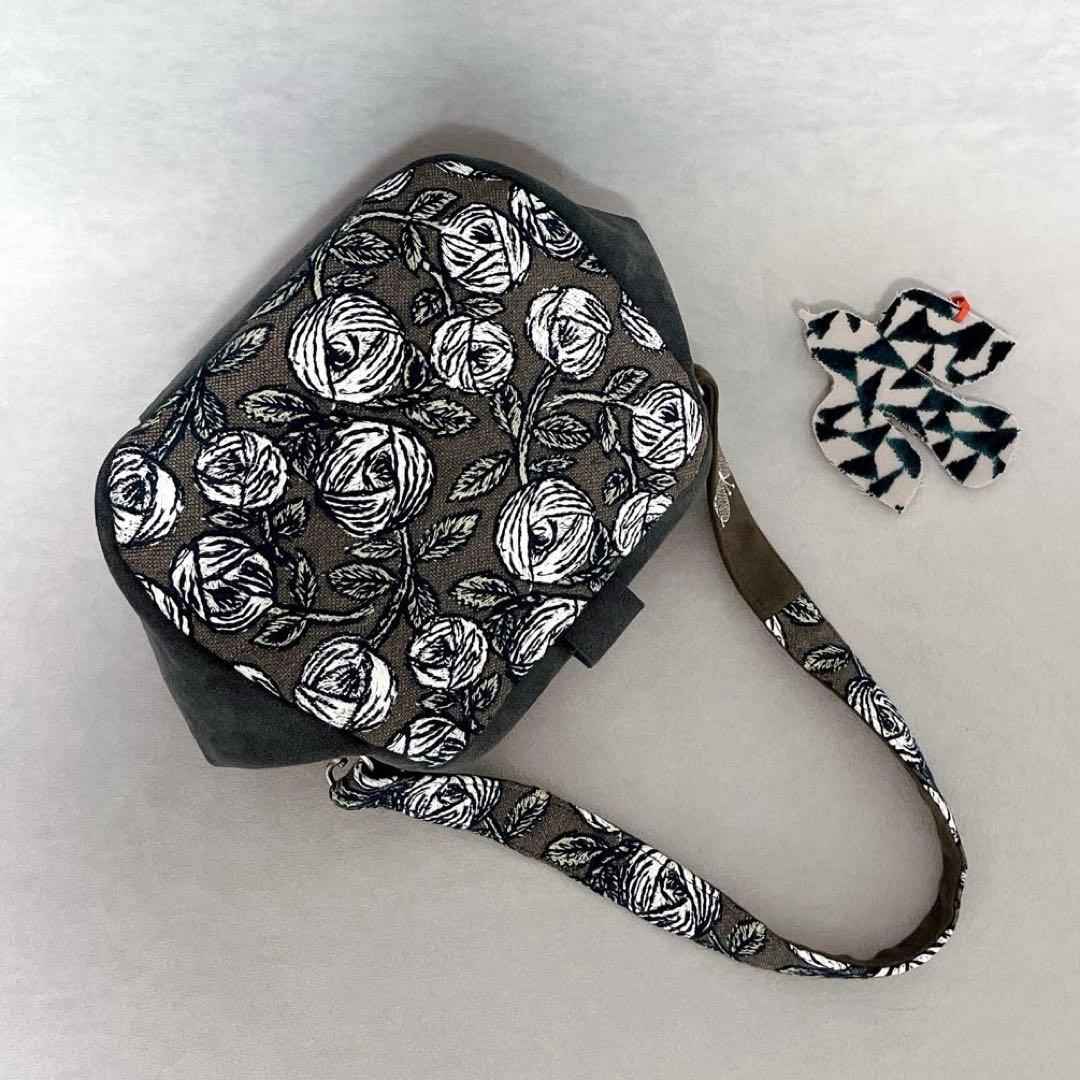 ハンドメイド　ミナペルホネン　mini BANEGUCHバッグ⑅︎◡̈︎*