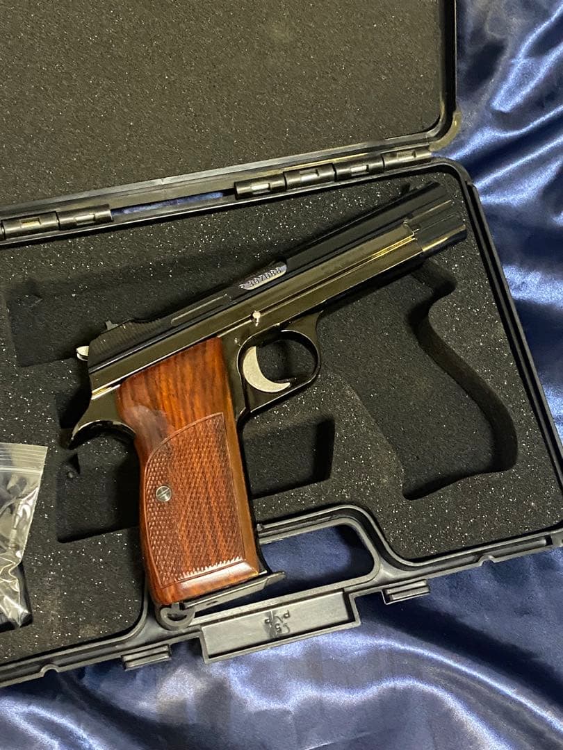 マルシン　SIG P210 6mmフルストロークWディープ/HW木製グリップ付き