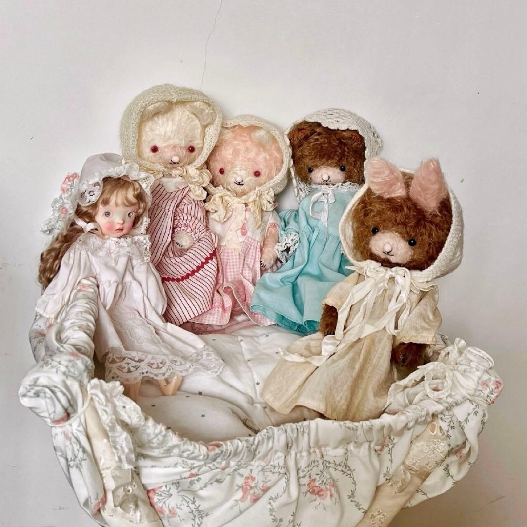 優しいうさぎさん アーティストベア テディベア 海外作家様 ぬいぐるみ 兎