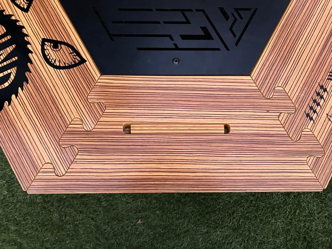 しま次郎　TheArth 六角　ヘキサテーブル