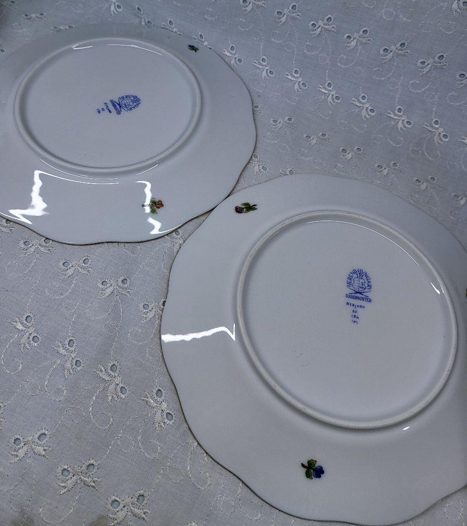 未使用近✨ヘレンド ヴィクトリアブーケ サラダ デザート プレート19