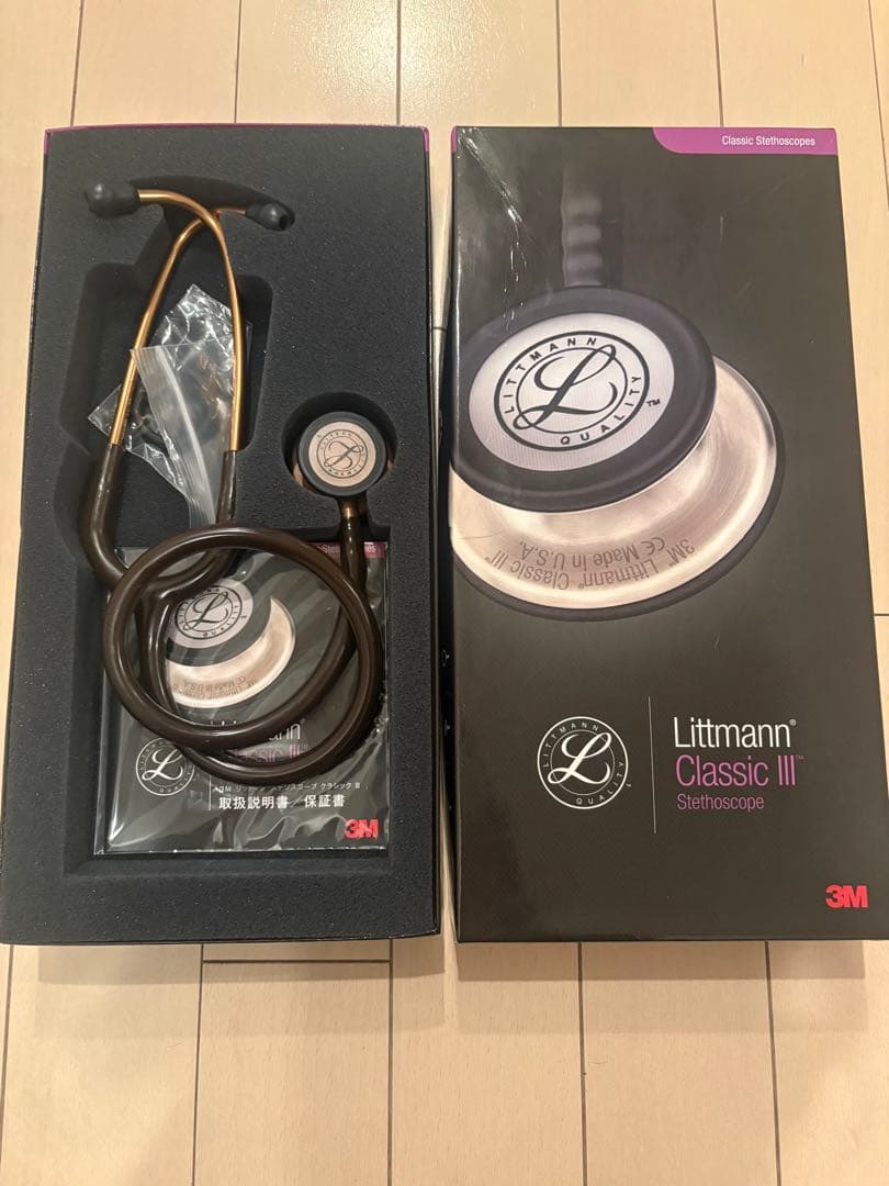 Littmann Classic III 聴診器27インチ チョコレートブラウン