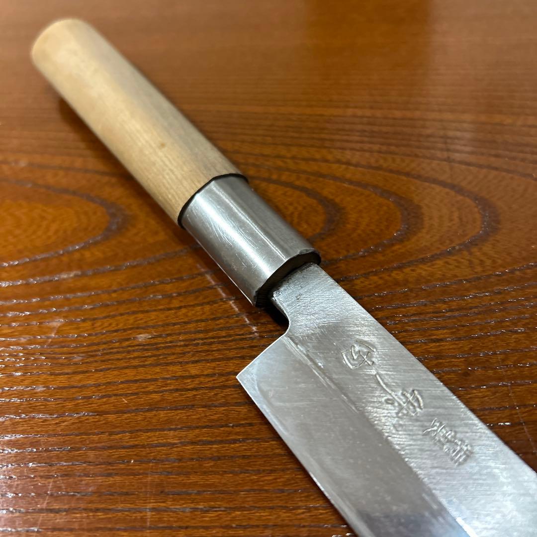 刺身包丁 竹田作 特製 サイズ 全長37,5cm刃23cm厚約3mm ★送料無料