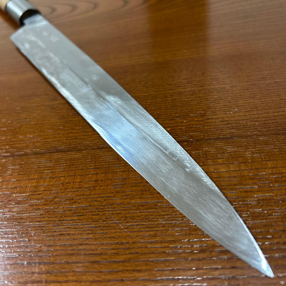 刺身包丁 竹田作 特製 サイズ 全長37,5cm刃23cm厚約3mm ★送料無料