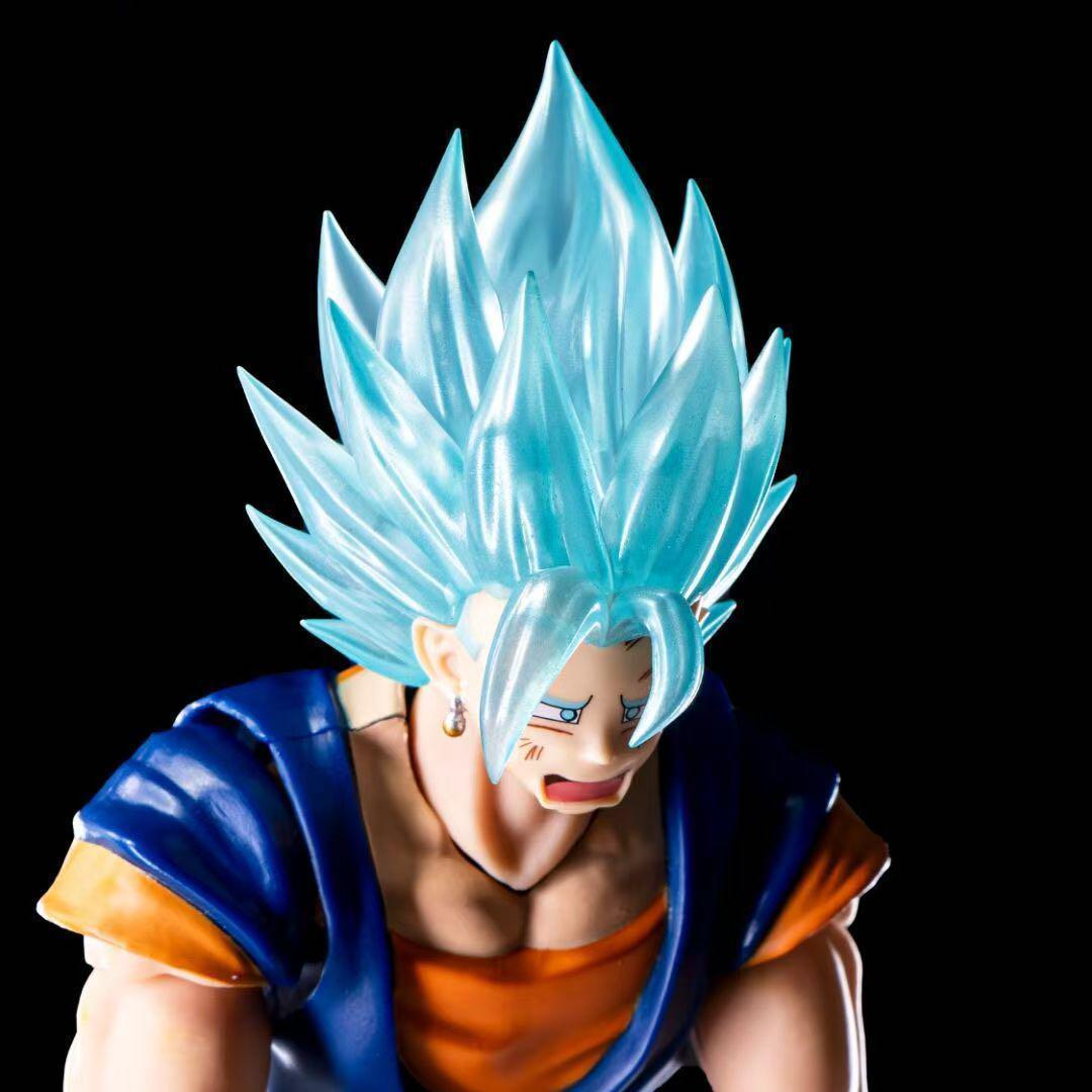 S.H.Figuarts用 ベジット ブルー　カスタムヘッドパーツ　クリア