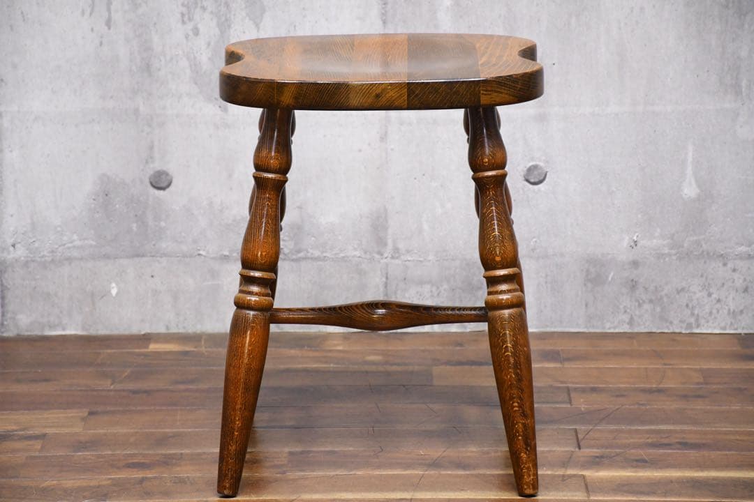 EIK43 飛騨産業 HIDA キツツキ 穂高シリーズ スツール ナラ/楢無垢材