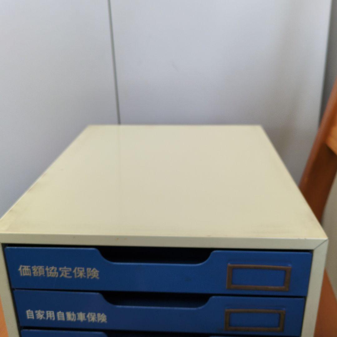 LION No.203 スチール製 レターケース 3段 書類ケース - メルカリ