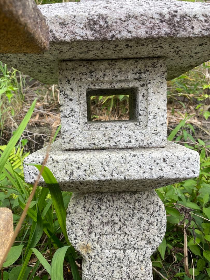 織部灯籠　3尺　手作り　国産品　お値打ち品