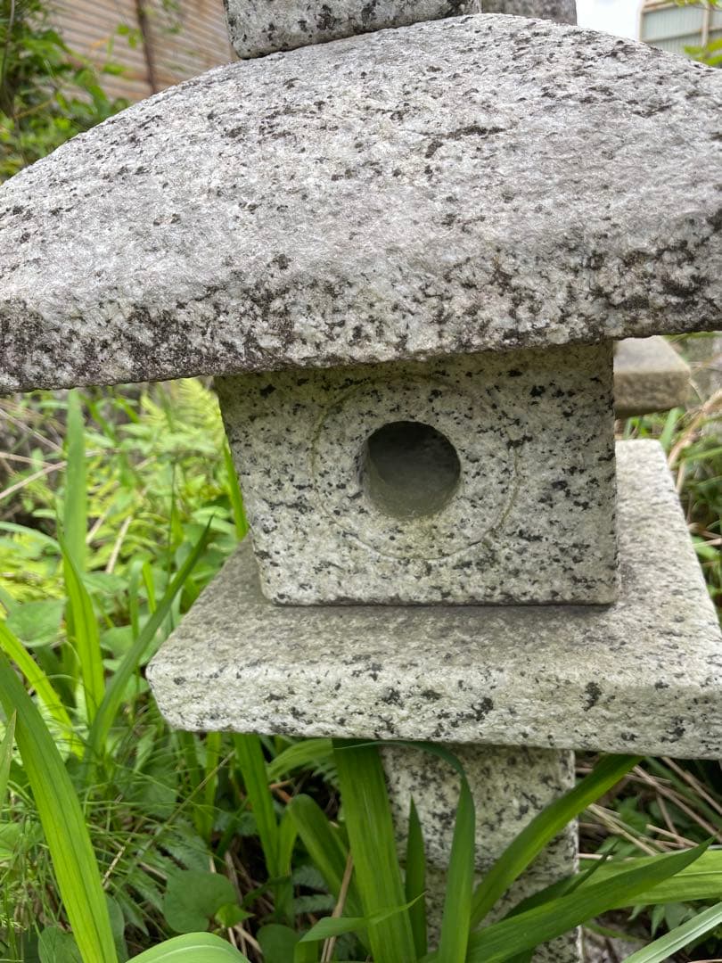 織部灯籠　3尺　手作り　国産品　お値打ち品