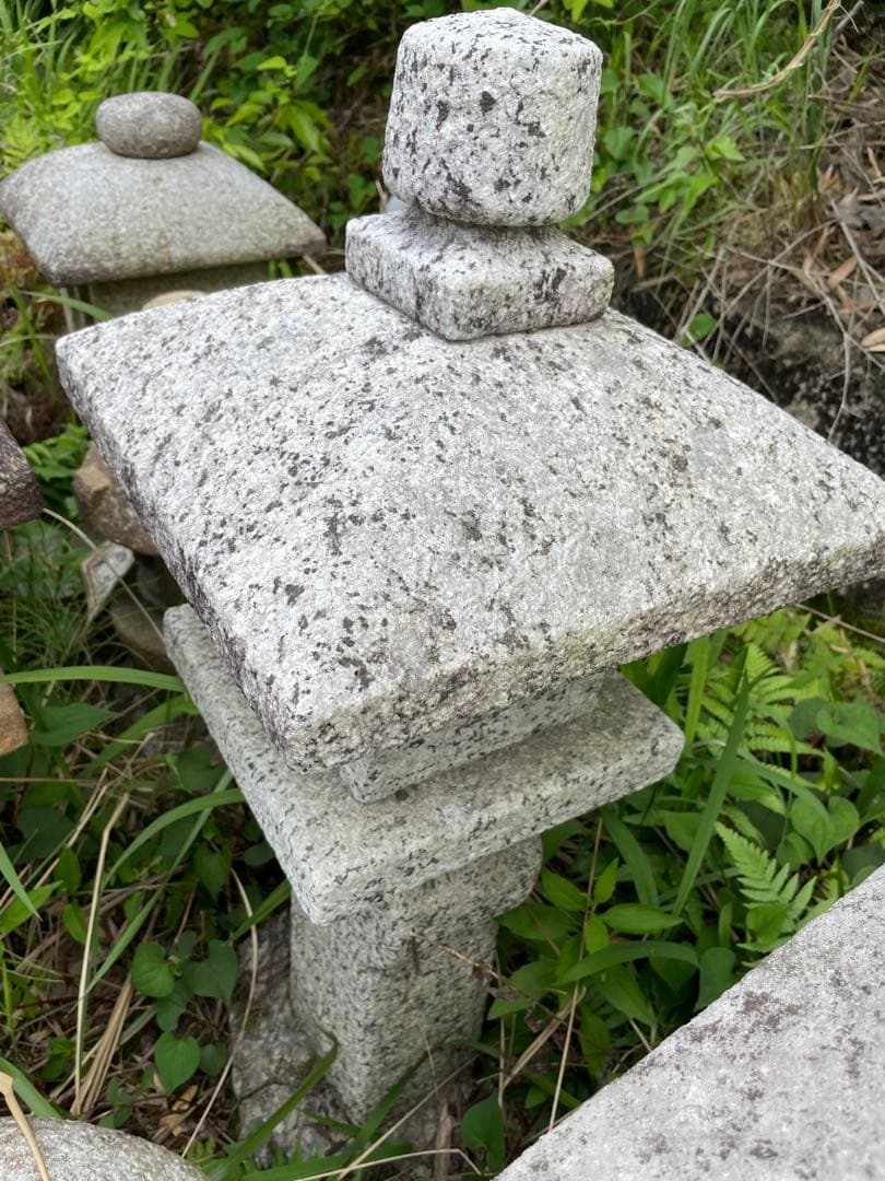 織部灯籠　3尺　手作り　国産品　お値打ち品