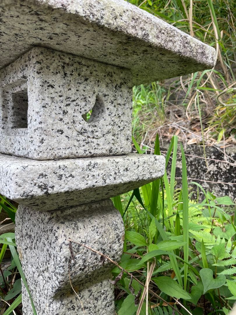 織部灯籠　3尺　手作り　国産品　お値打ち品